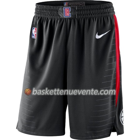 Homme Basket Los Angeles Clippers Shorts Noir 2018-19 Nike Swingman